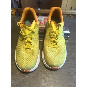 Hoka One One Rincon 3 Men's 8.5D Running Shoes Yellow/Orange CLEAN